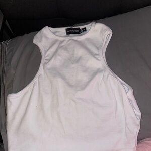 PrettyLittleThing White Women's Tank Top